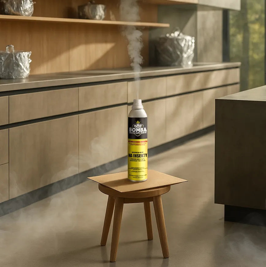 Fogging Bomb Against Cockroaches and Roaches – Deltacaps FORTE Protects Up to 100 m³