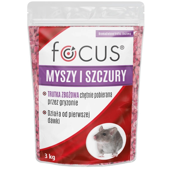 Focus graanaas - rodenticide, gebruiksklaar
