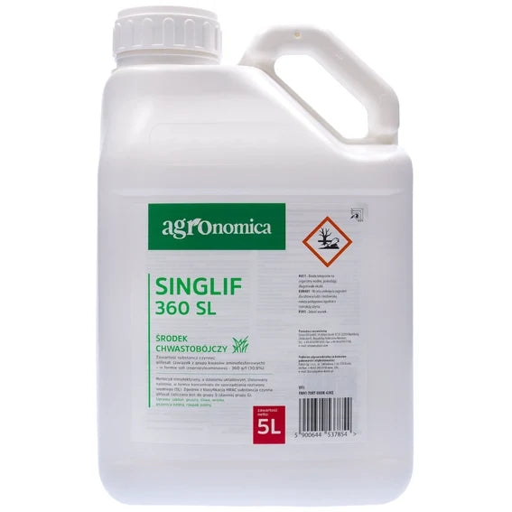 Singlif 360 SL 5 l – Glyfosaat 360 g/l, totaalherbicide